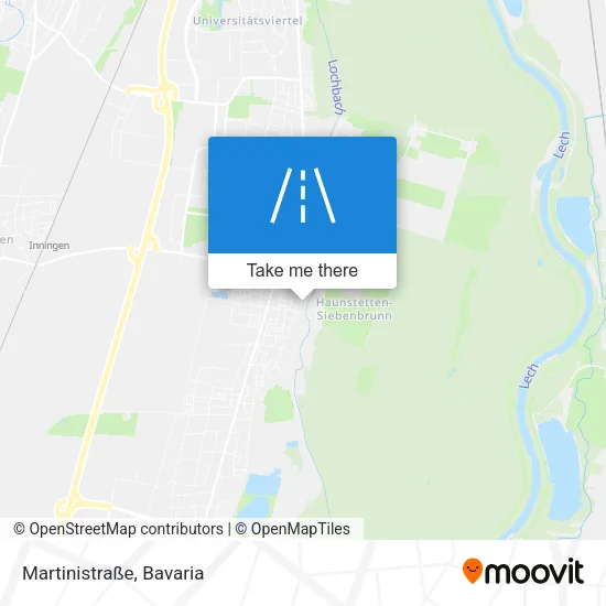 Martinistraße map