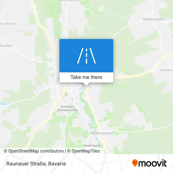 Raunauer Straße map