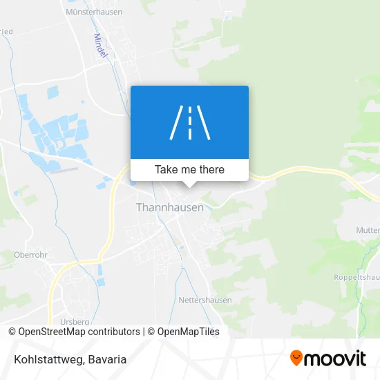Карта Kohlstattweg