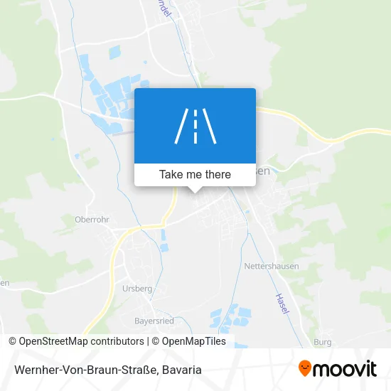 Карта Wernher-Von-Braun-Straße