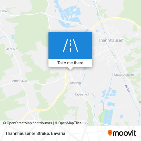 Thannhausener Straße map