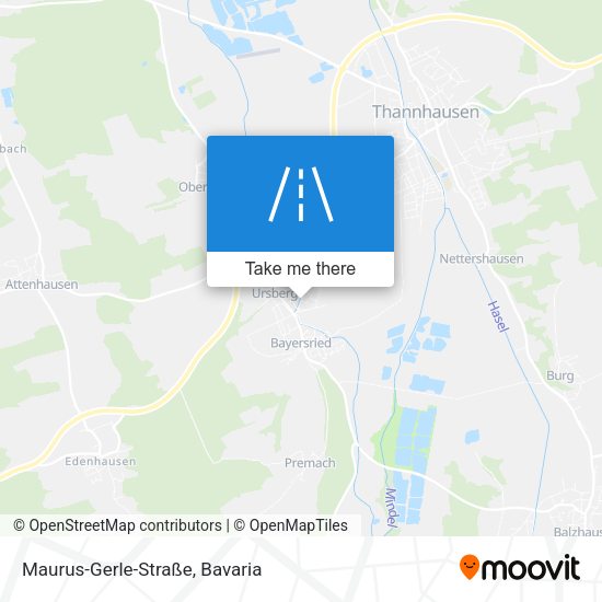 Maurus-Gerle-Straße map