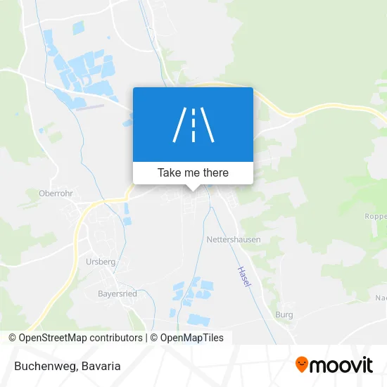 Карта Buchenweg