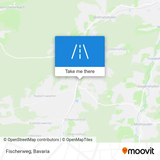 Fischerweg map