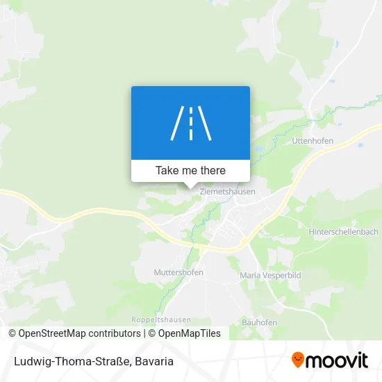 Карта Ludwig-Thoma-Straße
