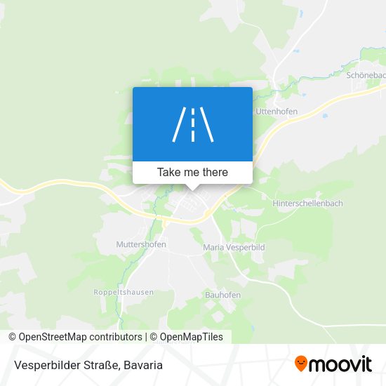 Vesperbilder Straße map