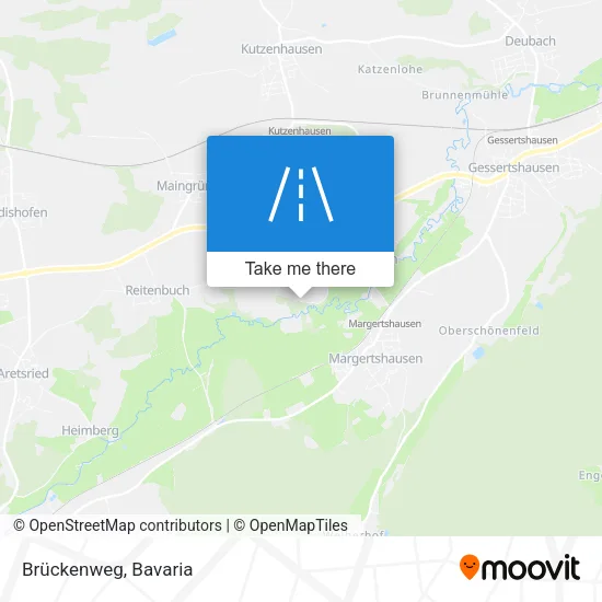 Карта Brückenweg
