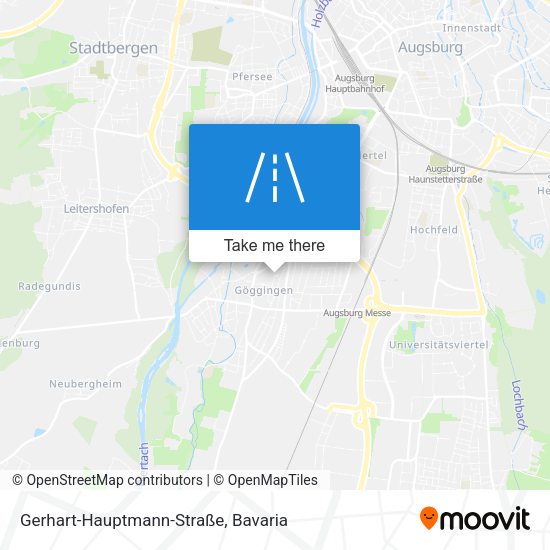 Gerhart-Hauptmann-Straße map