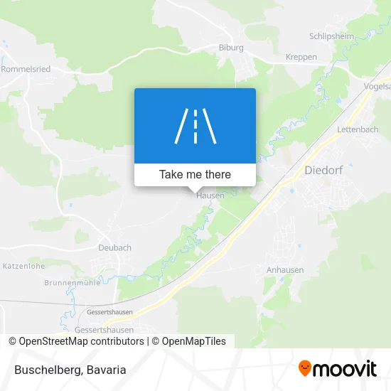 Карта Buschelberg