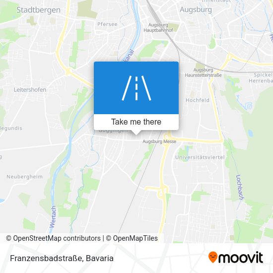 Franzensbadstraße map