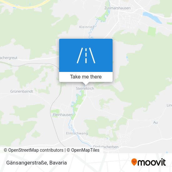 Gänsangerstraße map