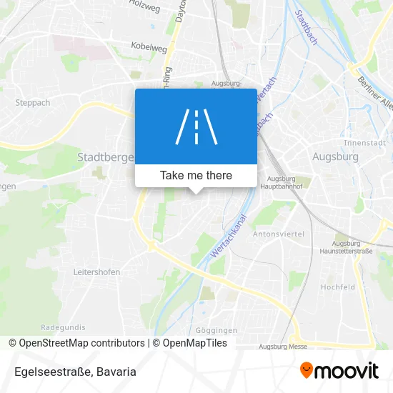 Карта Egelseestraße