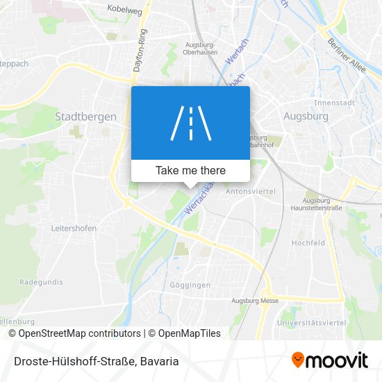 Droste-Hülshoff-Straße map