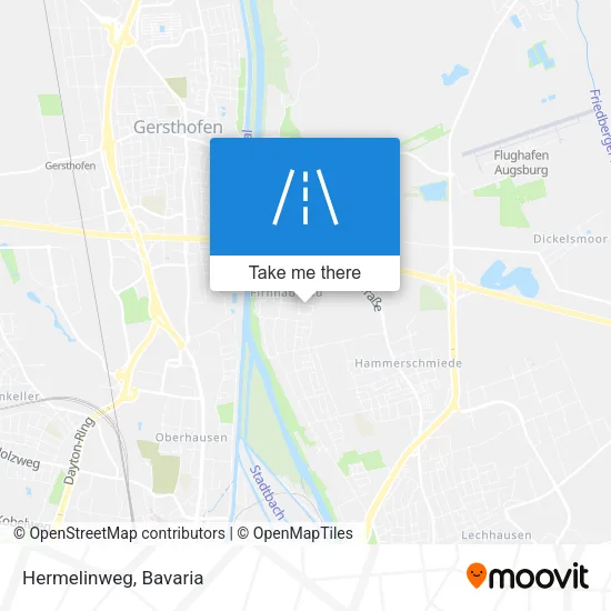 Hermelinweg map