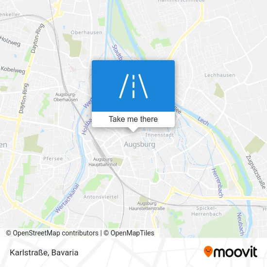 Карта Karlstraße
