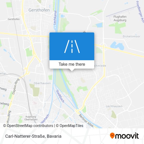 Carl-Natterer-Straße map