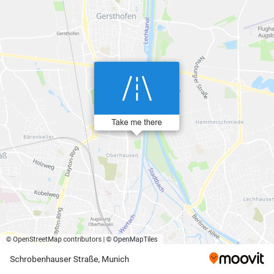 Schrobenhauser Straße map