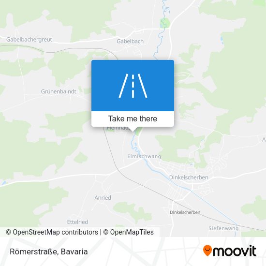 Römerstraße map