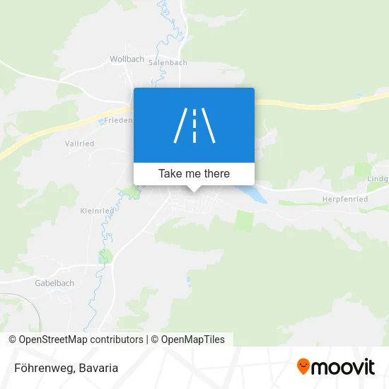 Карта Föhrenweg
