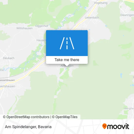 Карта Am Spindelanger