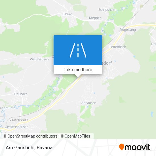Am Gänsbühl map