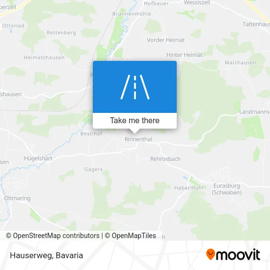Карта Hauserweg
