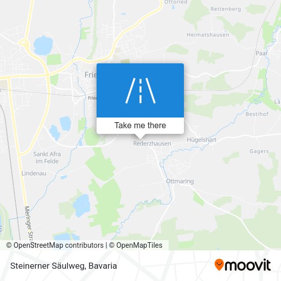 Steinerner Säulweg map