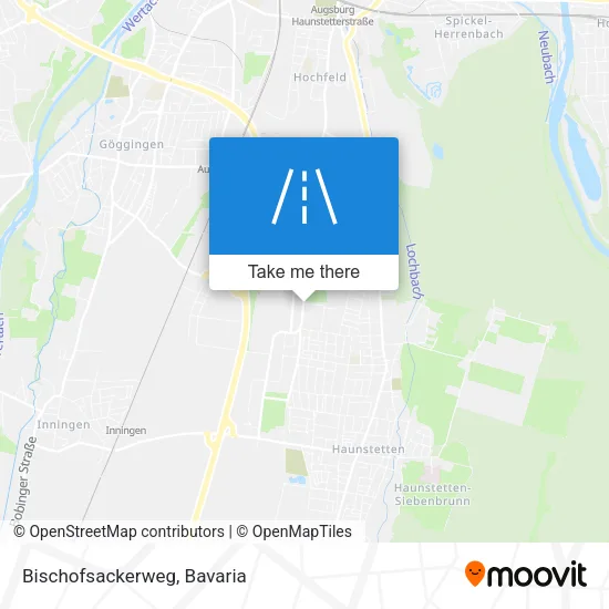 Карта Bischofsackerweg