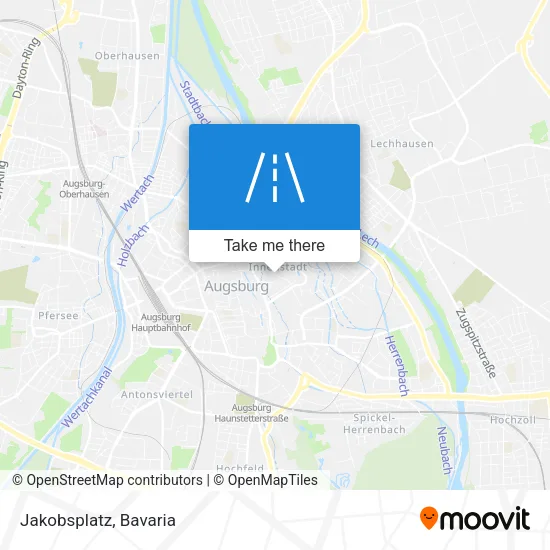 Карта Jakobsplatz