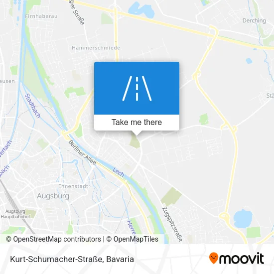 Карта Kurt-Schumacher-Straße