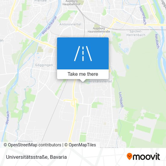 Universitätsstraße map