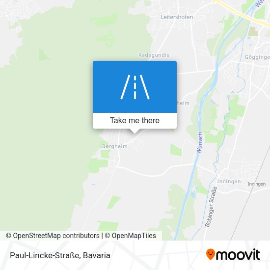 Paul-Lincke-Straße map