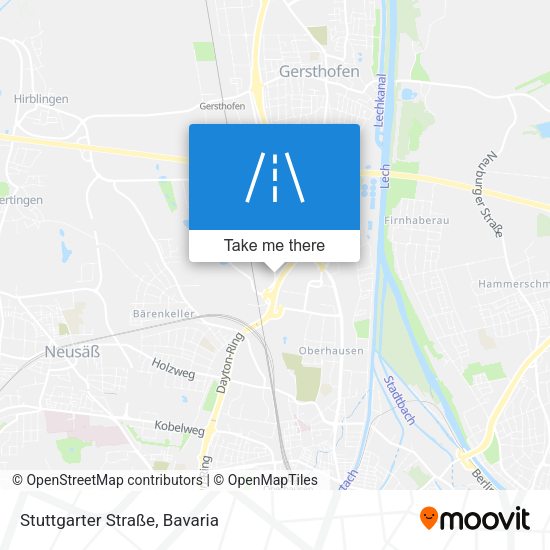 Stuttgarter Straße map