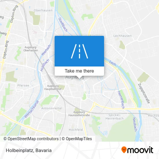 Карта Holbeinplatz