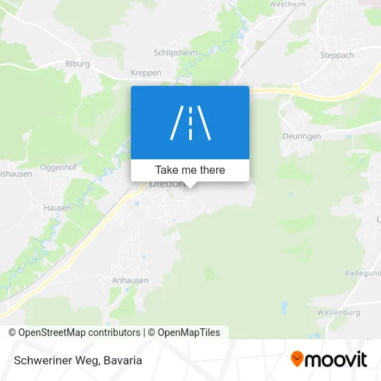 Карта Schweriner Weg