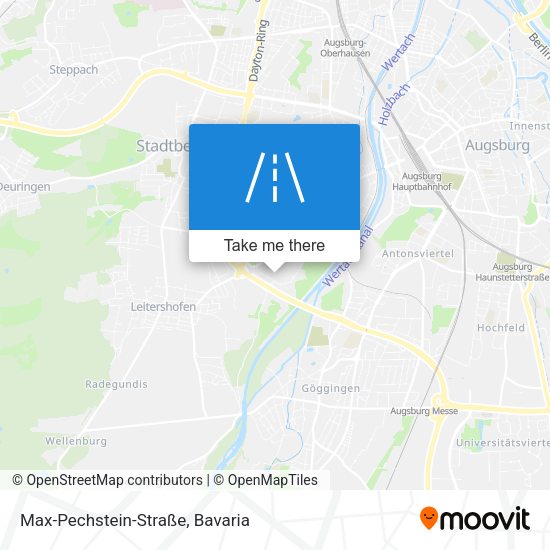 Max-Pechstein-Straße map