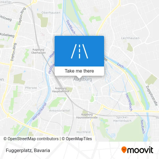 Карта Fuggerplatz