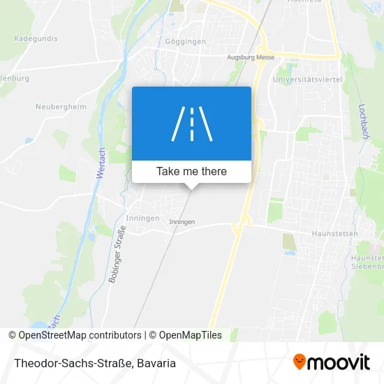 Карта Theodor-Sachs-Straße