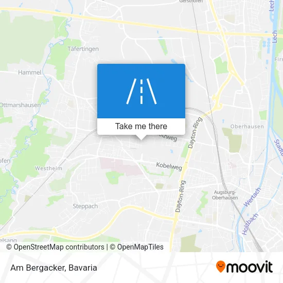 Карта Am Bergacker