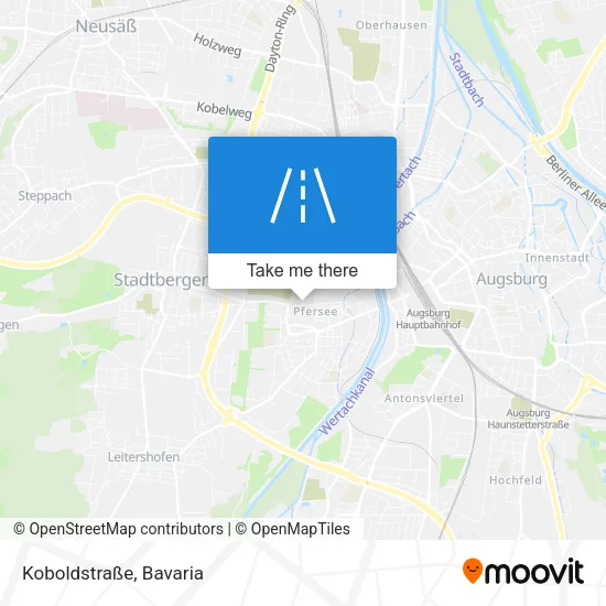 Карта Koboldstraße