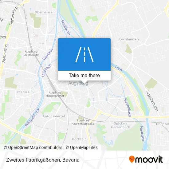 Карта Zweites Fabrikgäßchen