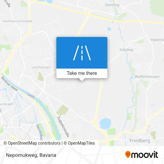 Карта Nepomukweg