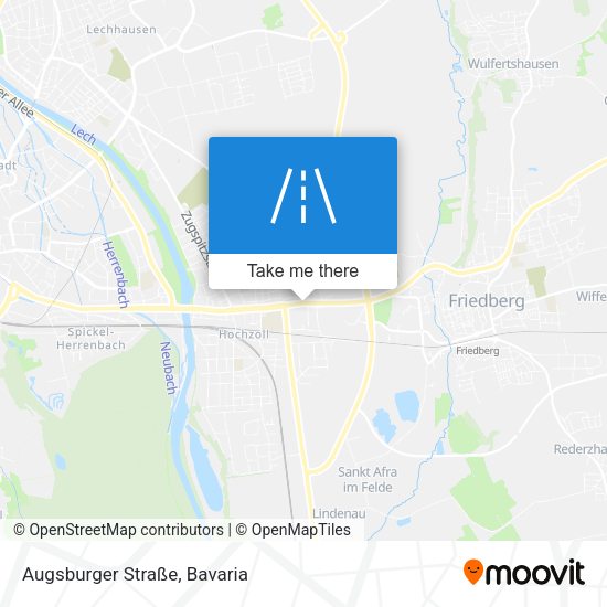 Augsburger Straße map