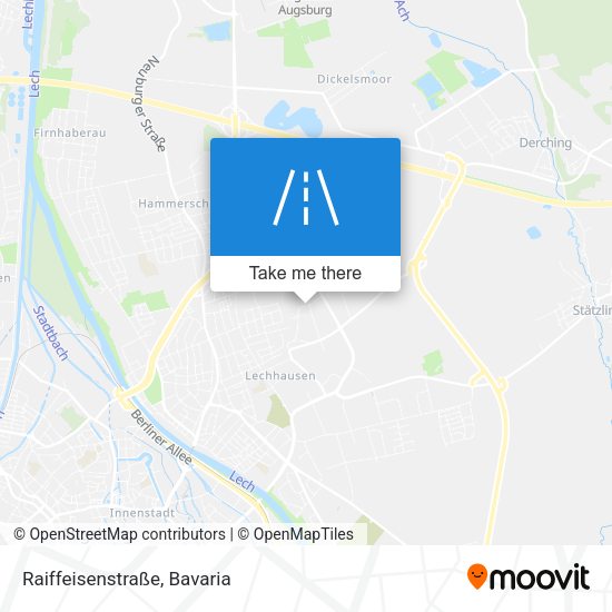Raiffeisenstraße map