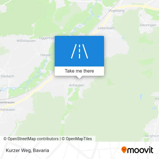 Карта Kurzer Weg