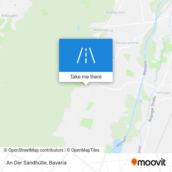 An Der Sandhülle map
