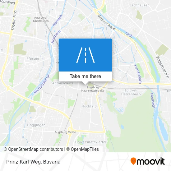 Карта Prinz-Karl-Weg