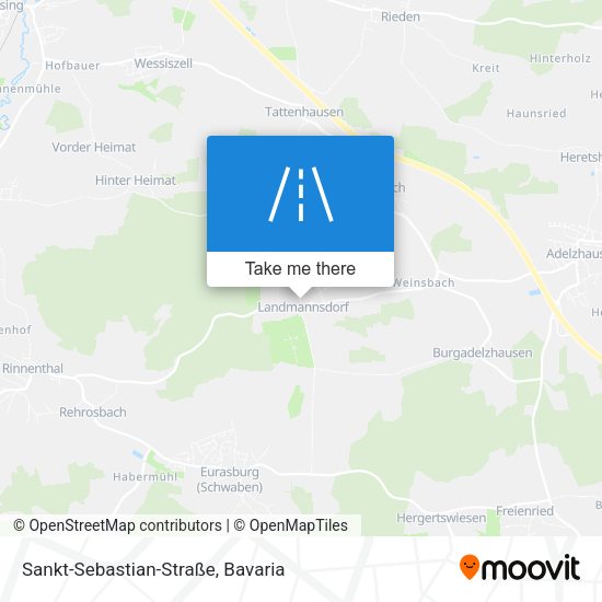 Sankt-Sebastian-Straße map