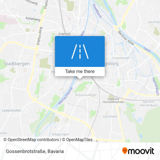 Gossenbrotstraße map