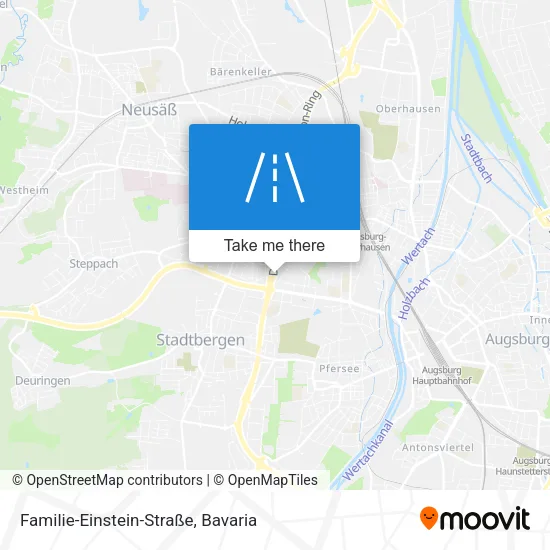 Карта Familie-Einstein-Straße